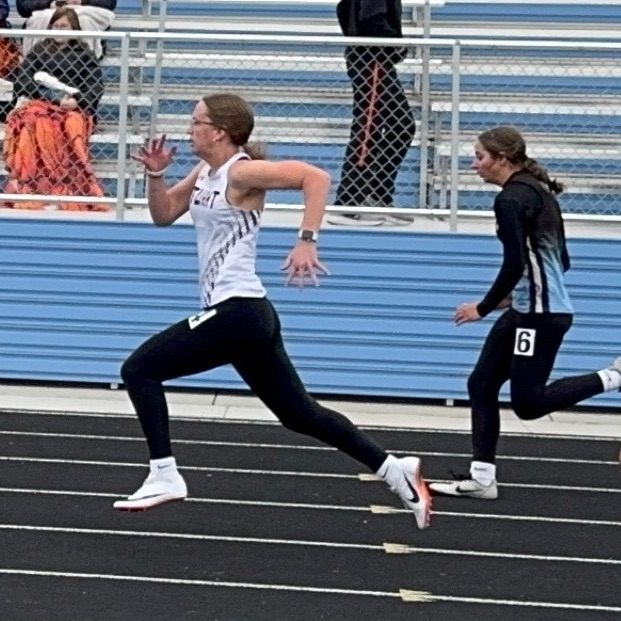 Ali runs the 100