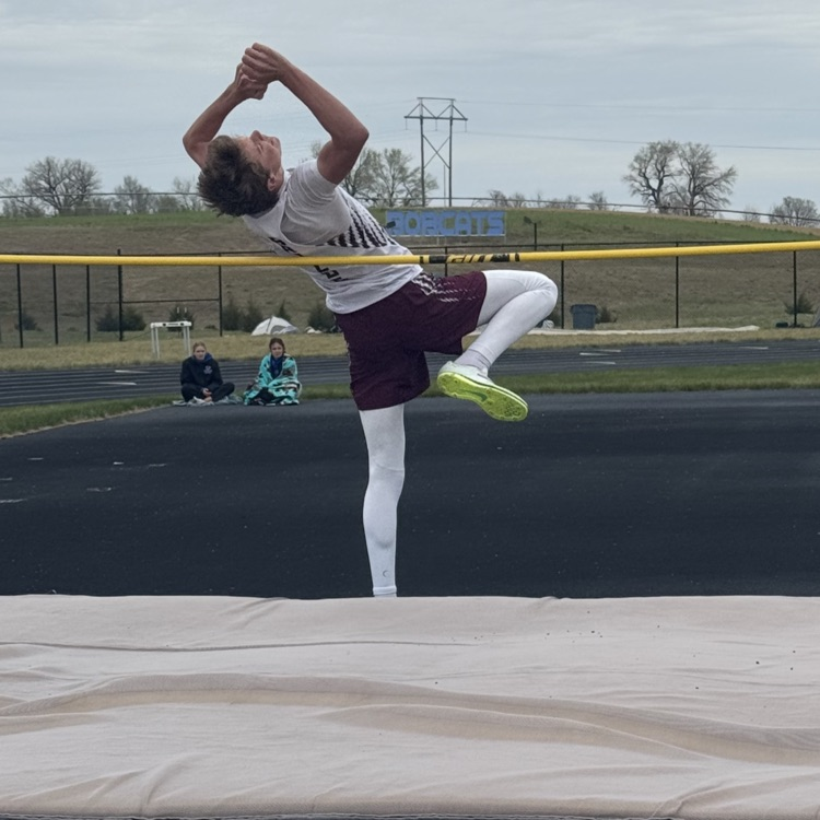 Peyton in high jump
