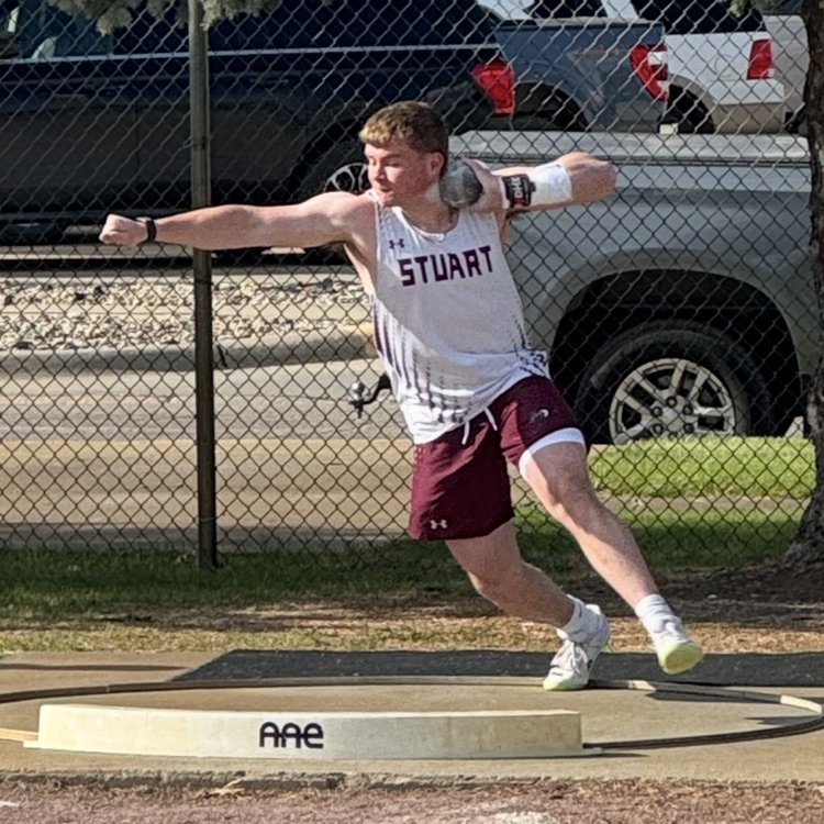 Cameron in shot put 