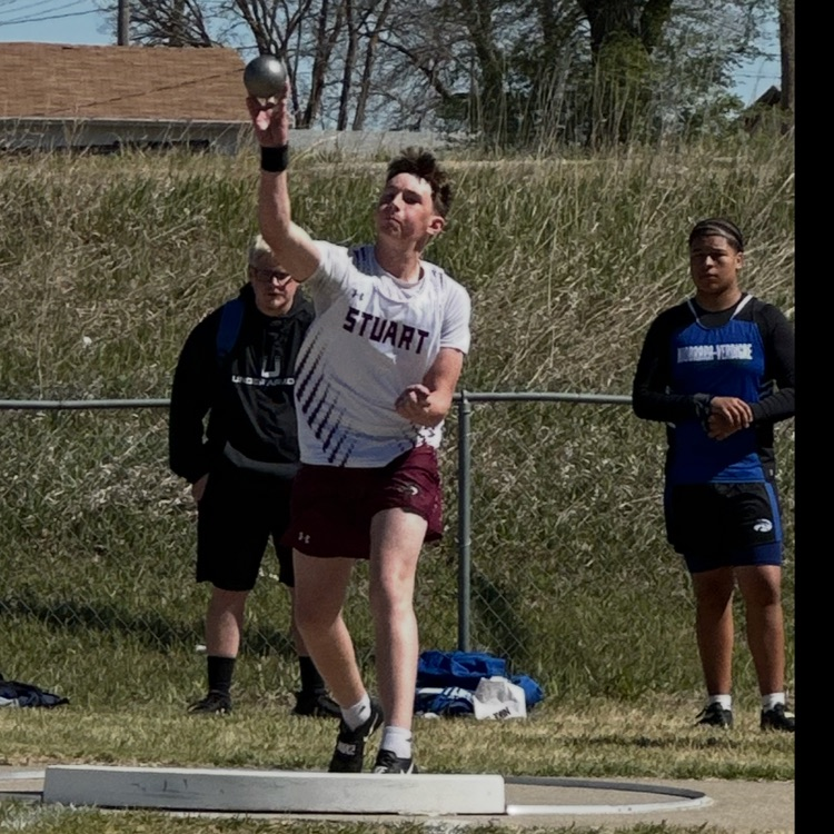 Kyler in shot put 