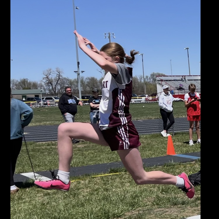 Kennedy in triple jump 