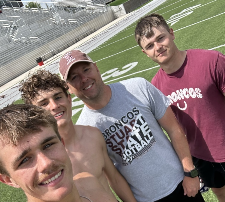 Owen, Drew, Coach Schurman and Kayde