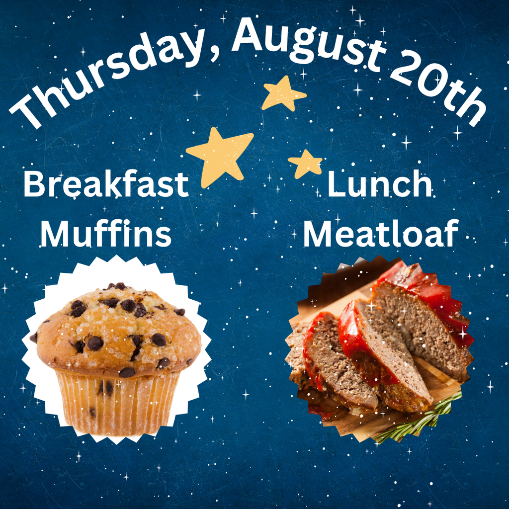 Breakfast and Lunch 8/20