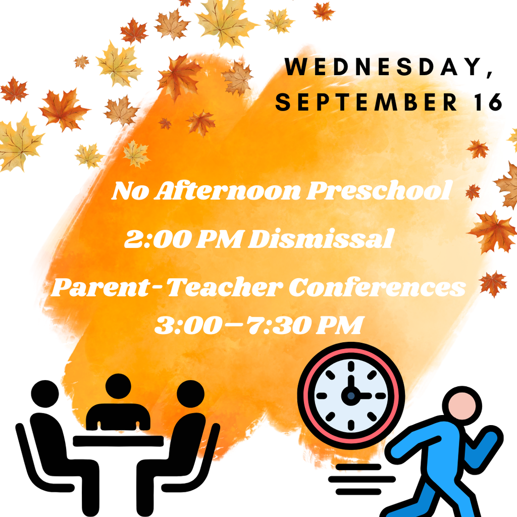 Activities for Wednesday, September 16.