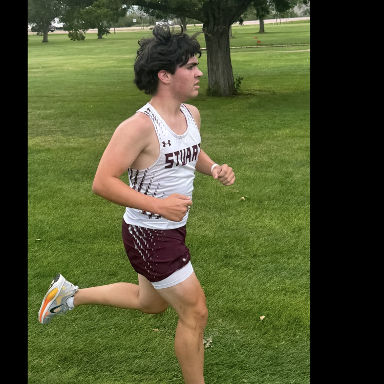 Jaxon runs at Pickstown