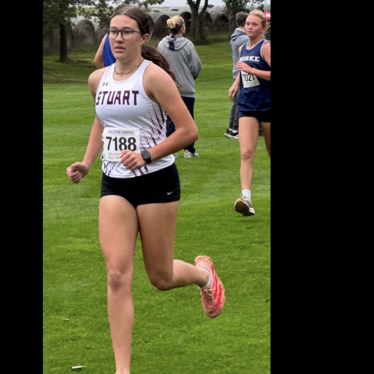 Annie runs at Platte