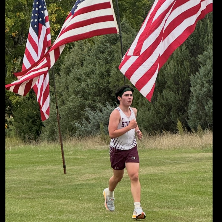 Jaxon Kohle races to the finish