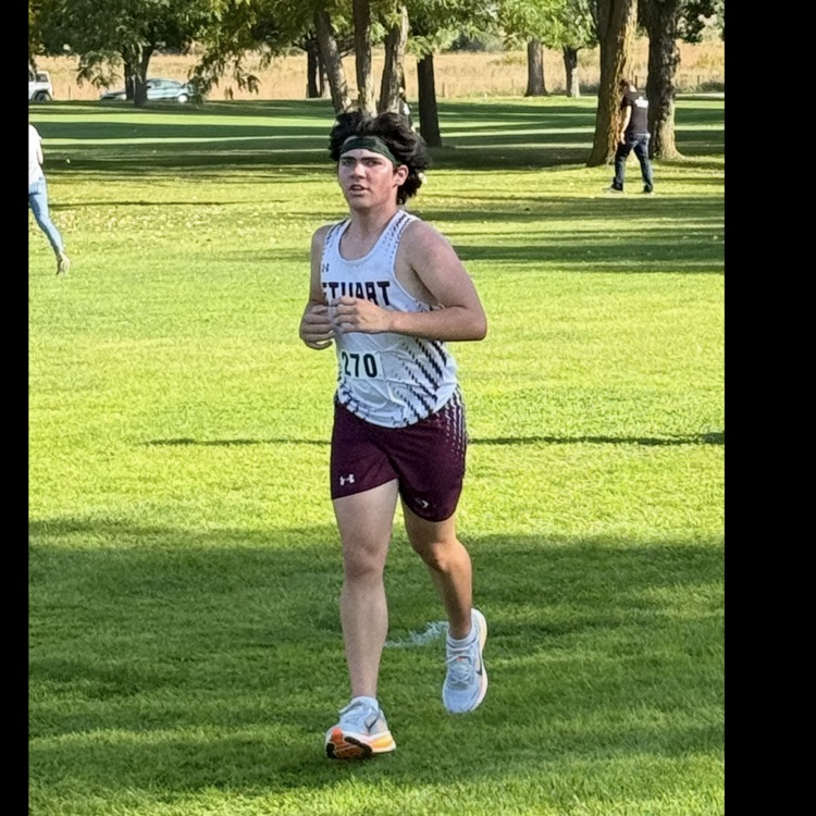 Jaxon competes at NVC meet.