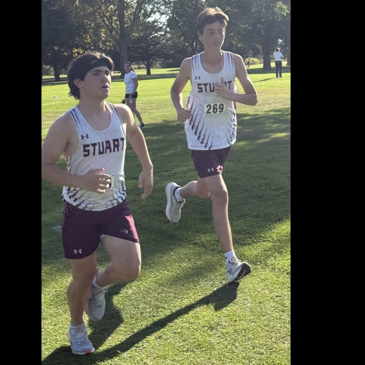 Jake and Jaxon run together.  