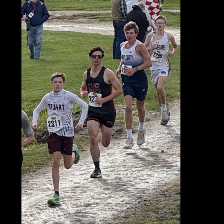 Cayden races the 5K