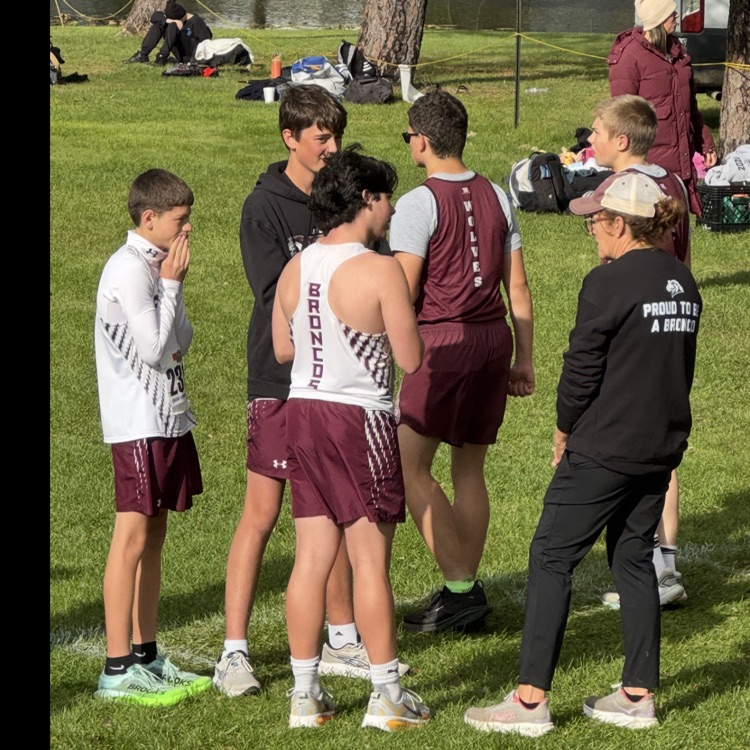 The boys prior to starting the 5K