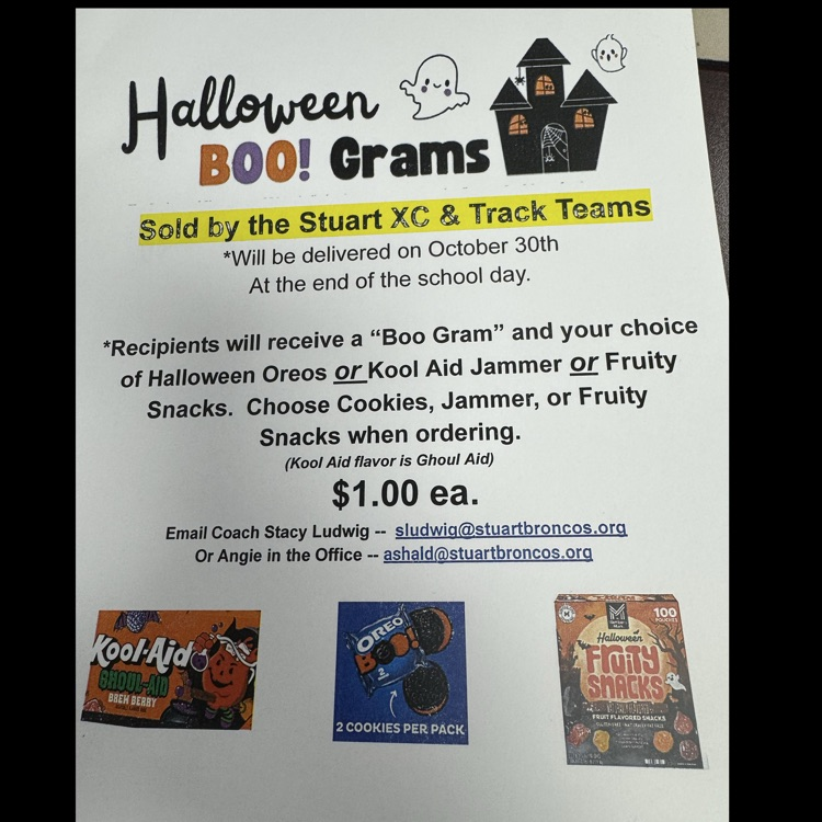 Boo Grams flyer