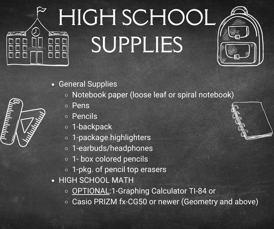 HS Supplies