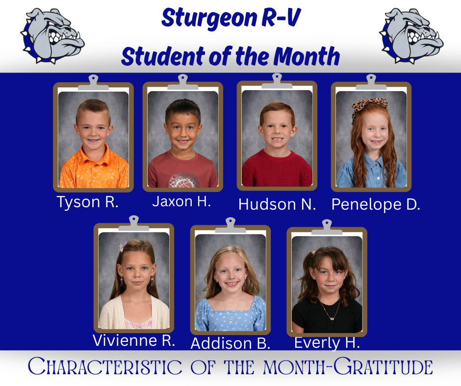 November Student of the Month