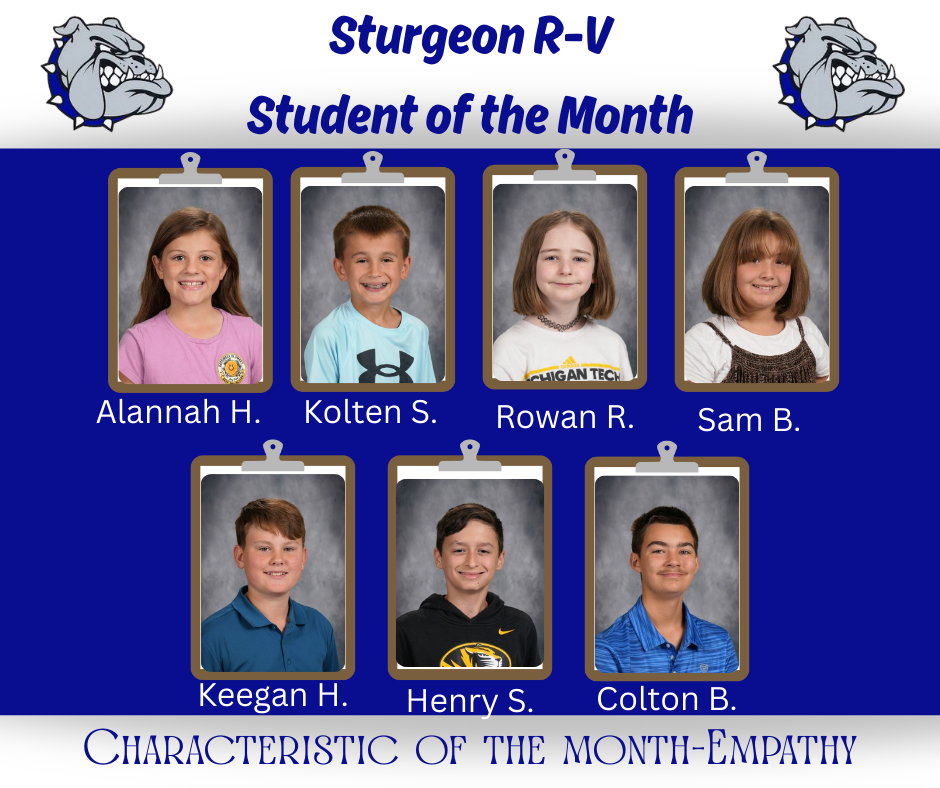 December Student of the Month