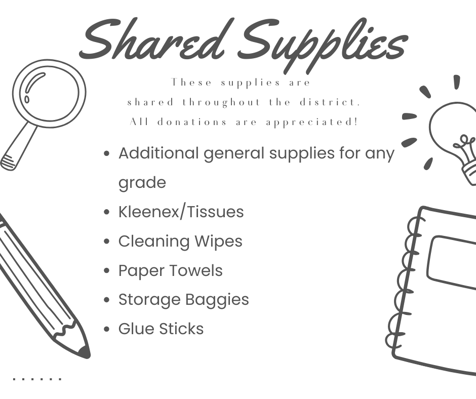Additional Supplies