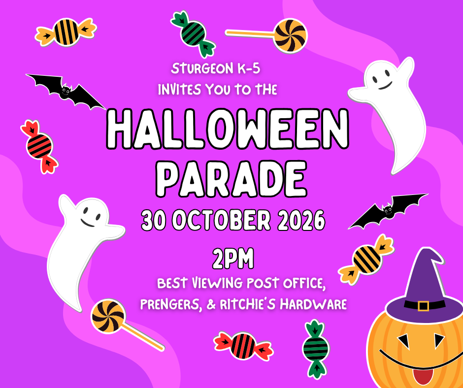 Sturgeon K-5 Halloween Parade 10.30.26