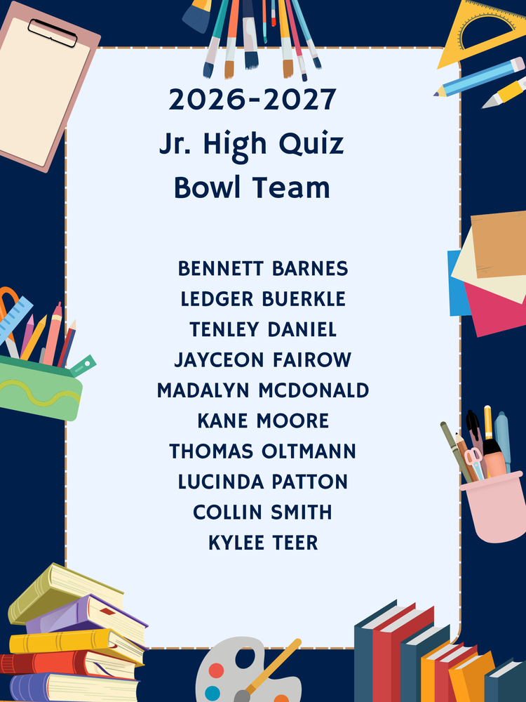 26-27 Quiz bowl