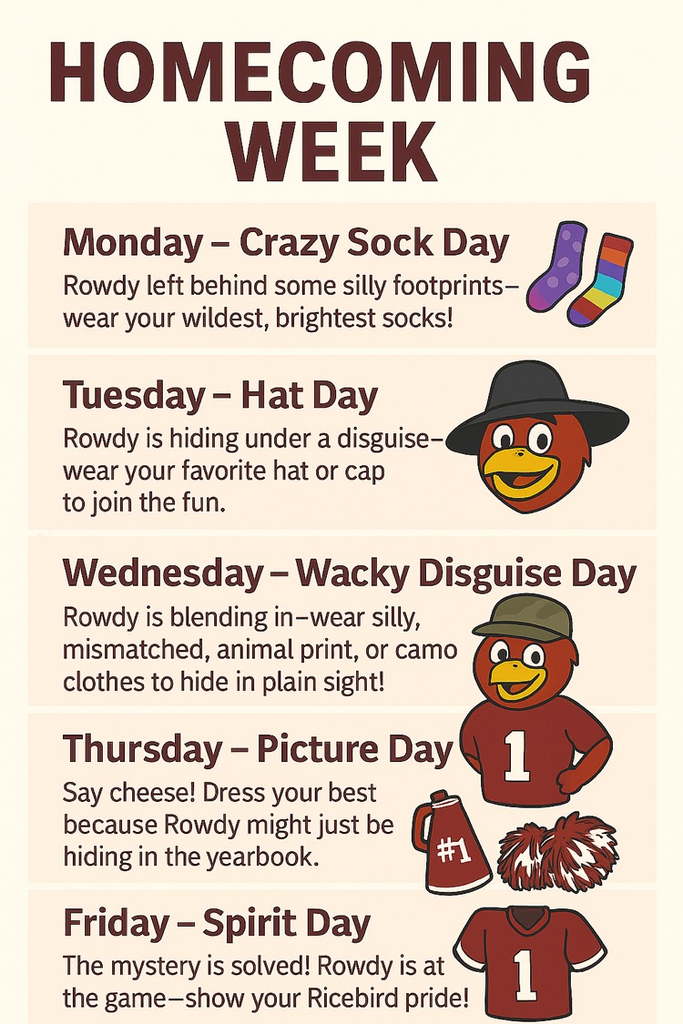 Homecoming Week September 22-26
