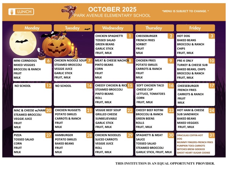 October Lunch