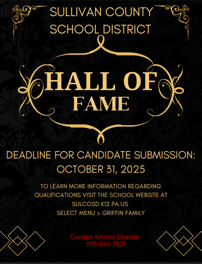 Hall of Fame Information