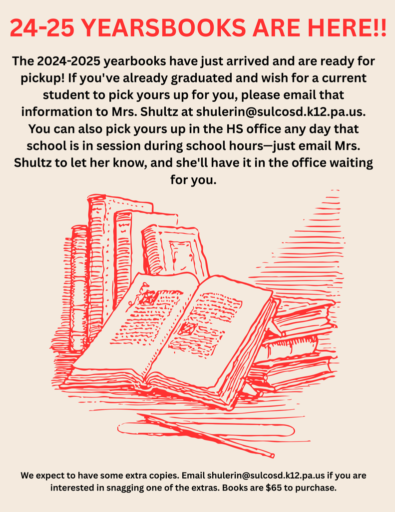 2024-25 Yearbooks are in!