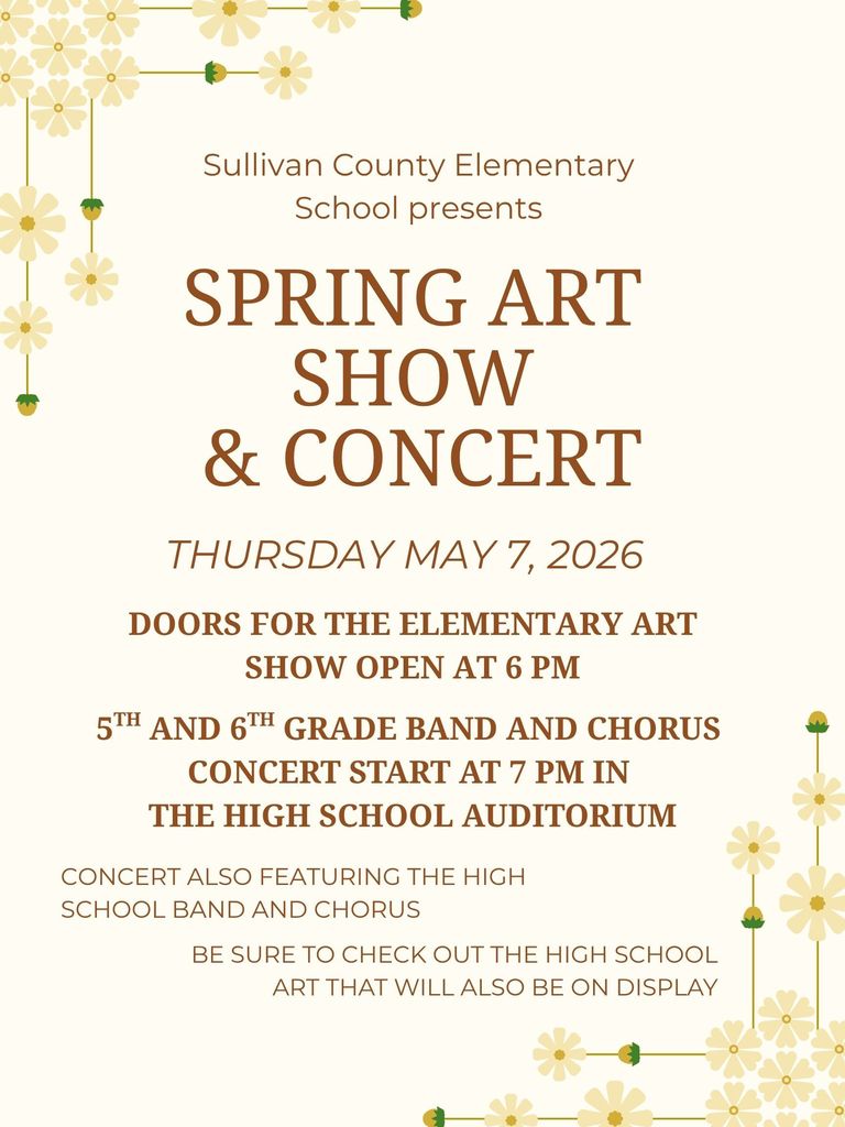 Spring Art Show and Concert