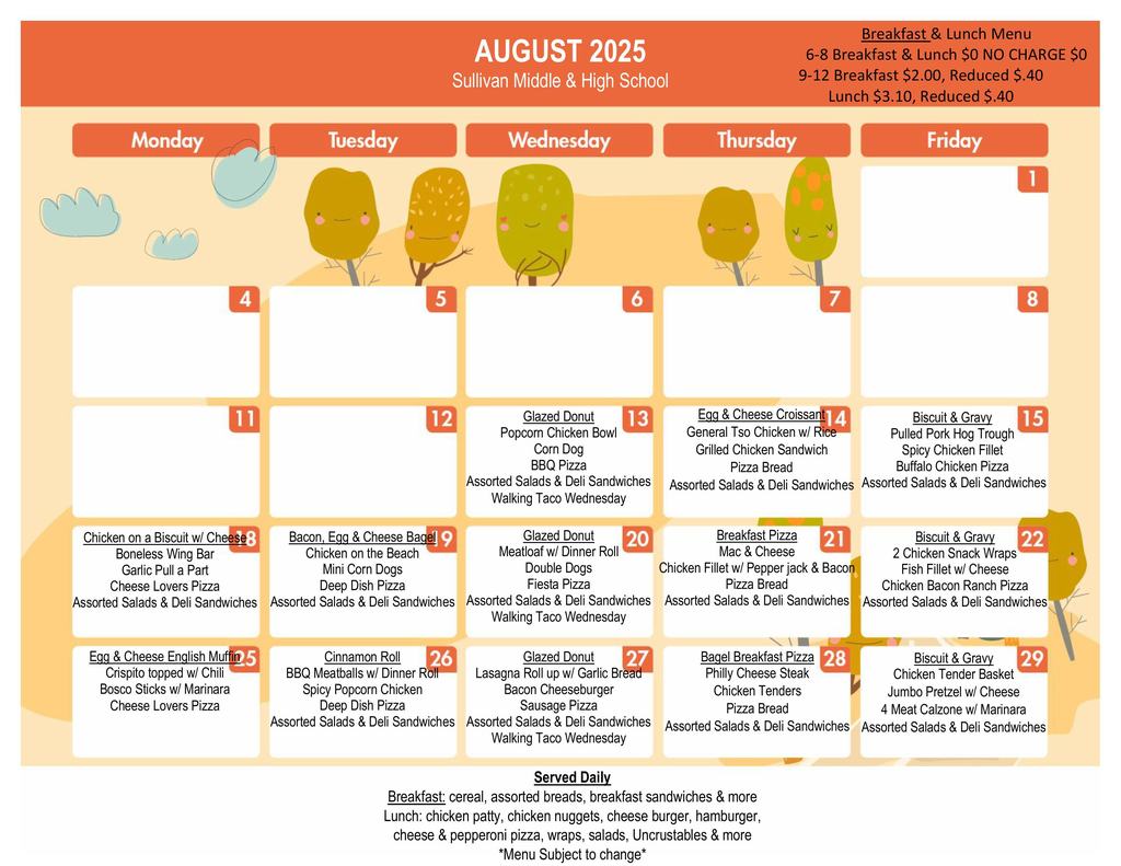 MSHS Aug 25