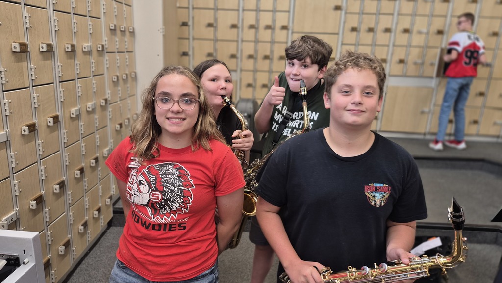 7th and 8th Grade Section of the Week Saxophones