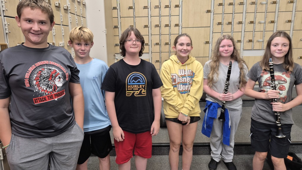 7th and 8th Grade Clarinet Section