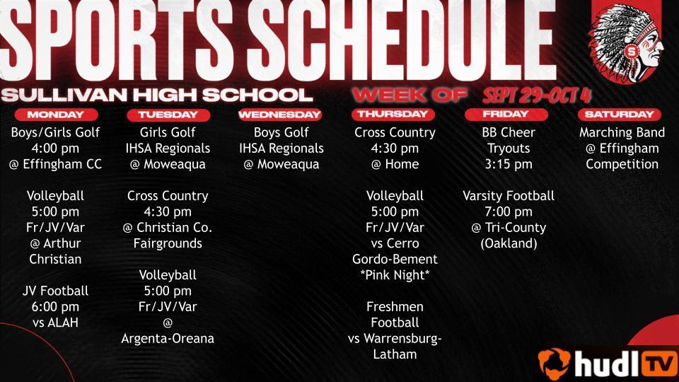 Sports Schedule