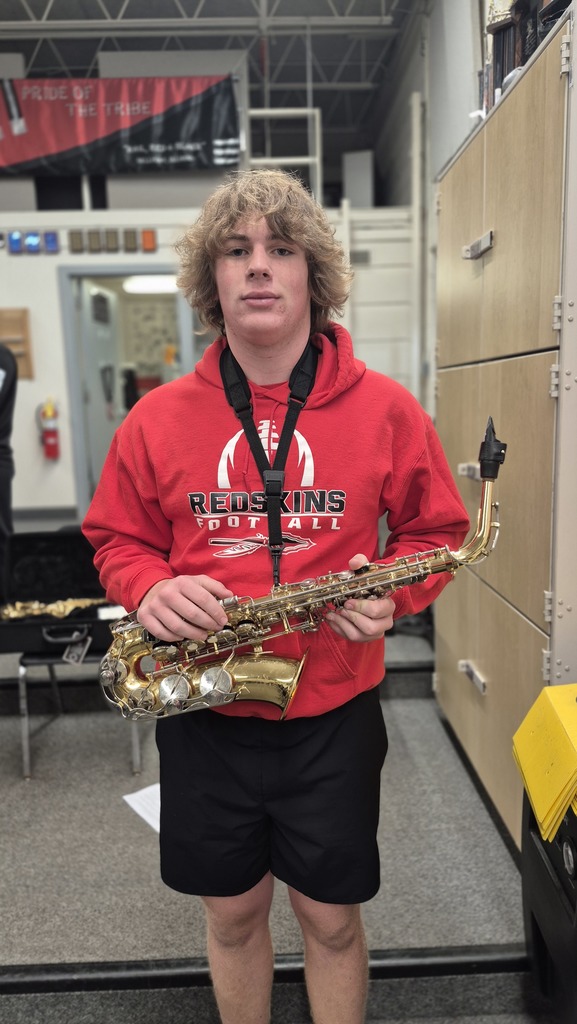 Gavin Wade was selected to be in the ILMEA All-District Senior Band on Tuesday.