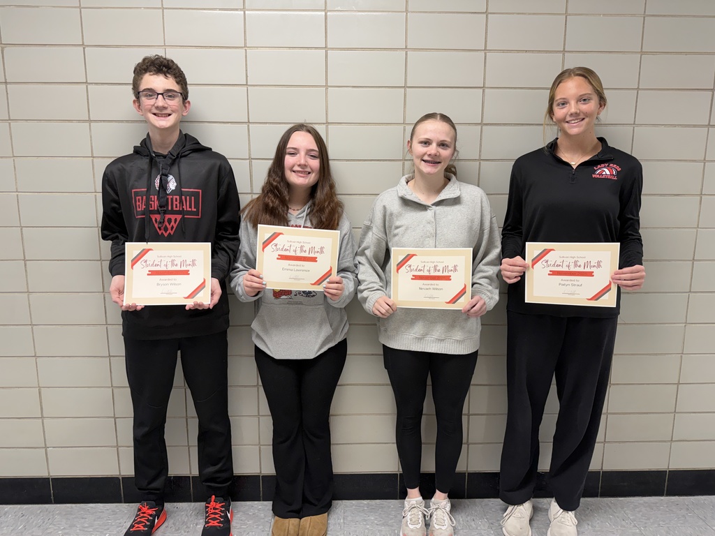 L-R: Bryson Wilson, Emma Lawrence, Nevaeh Wilson, and Paityn Strauf