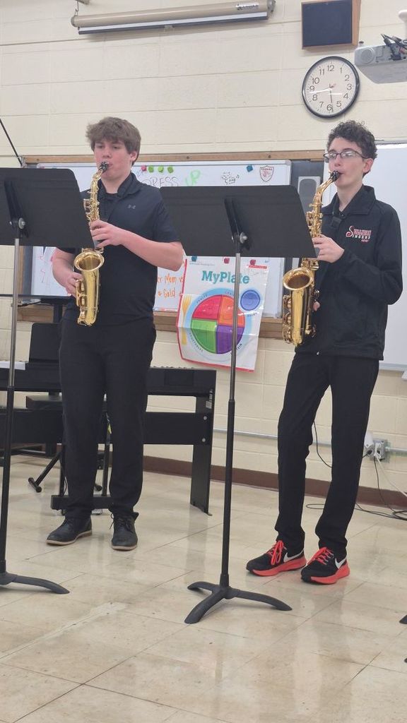 Sullivan High School Band students perform at IHSA Solo & Ensemble on Saturday at Central A & M High School.