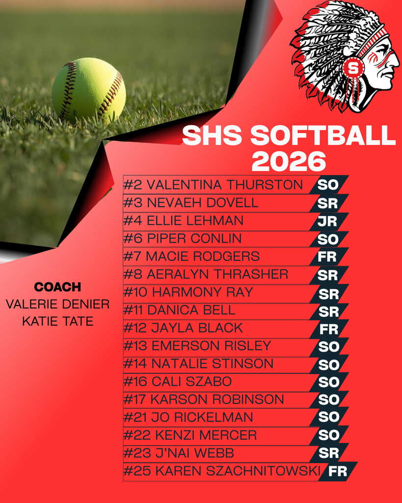 SHS Softball Roster