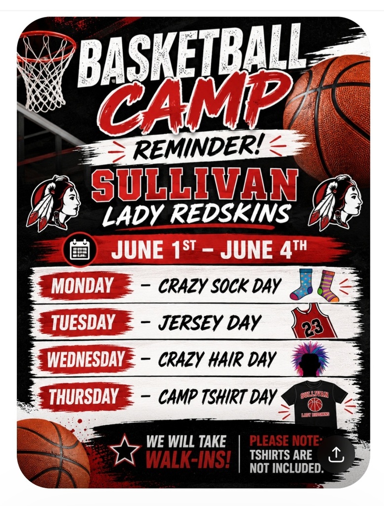 Just a reminder that camp starts next week. Looking forward to seeing everyone. If you missed the deadline but would still like your daughter to attend, we will accept walk-ins on Monday. 