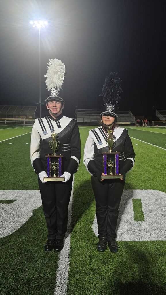 The Sullivan High School Marching Band finished 3rd in a crowded 1A field and also received the Best Drum Major Caption Award for Class 1A