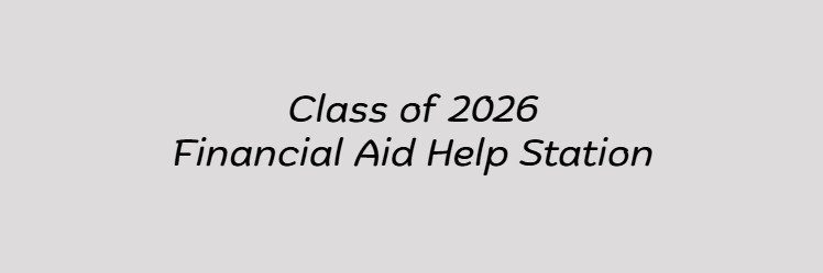 Financial Aid Help Station