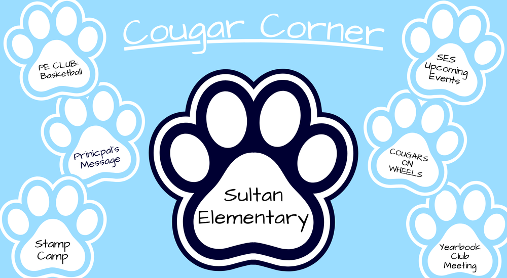COUGAR CORNER JANUARY 2024 Sultan Elementary