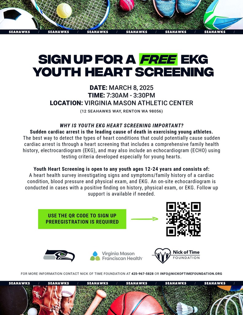 click on the link in the post to go sign up for a free EKG Heart Screening