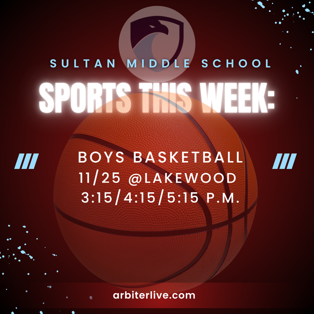 Sports this week: Boys basketball plays on 11/25 at Lakewood at 3:15/4:15/5:15pm.