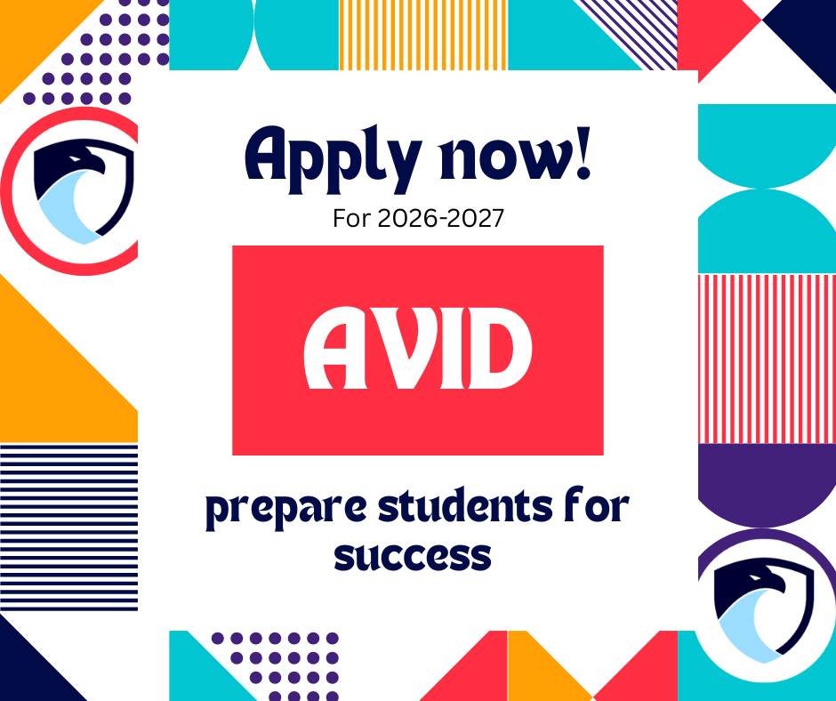 Apply now for 2026-2027 AVID. Prepare students for success.