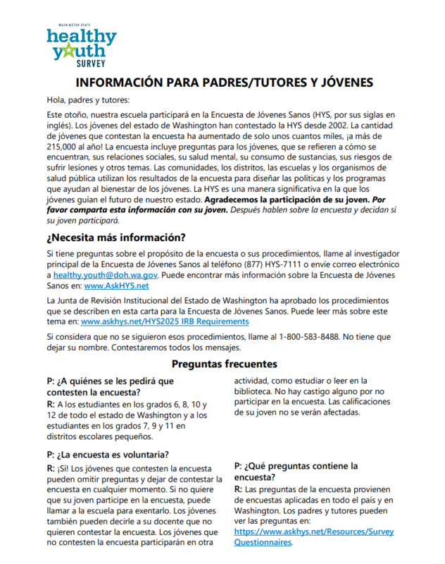 Healthy U page 2 Spanish