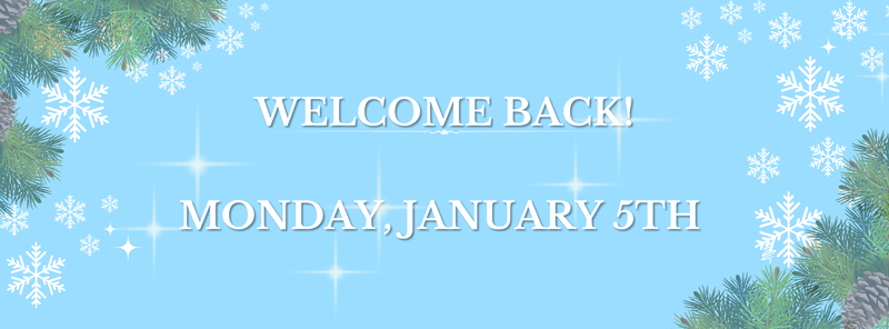 Welcome back!