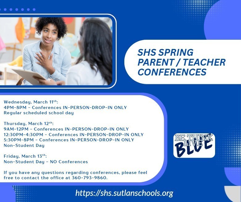 SHS Spring Parent Teacher Conference English