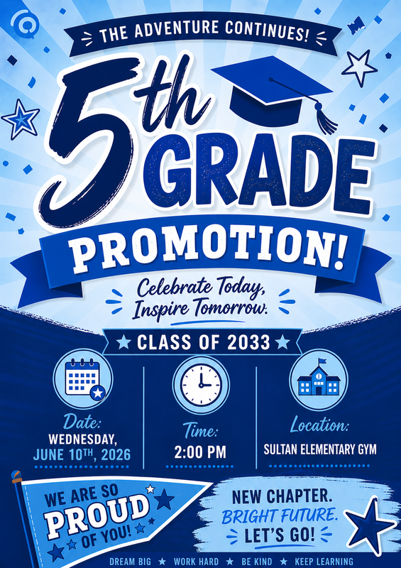 5th Grade Promotion! June 10th!