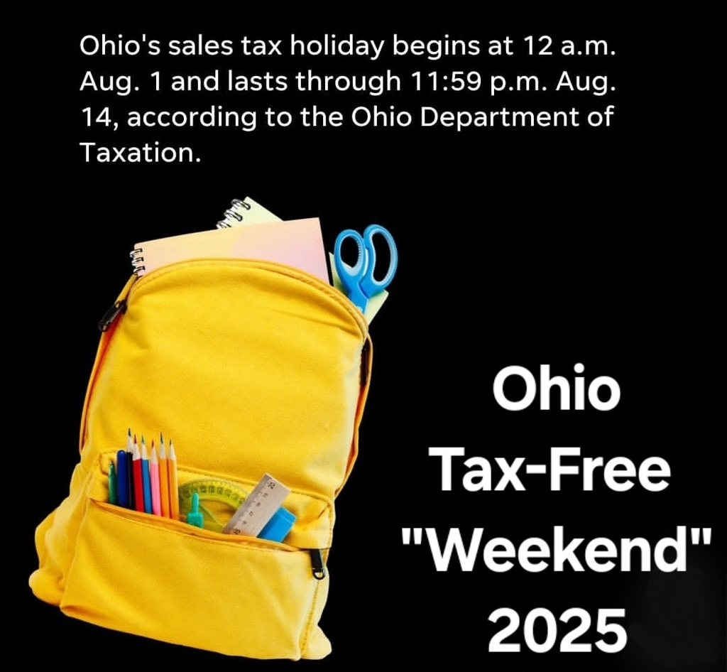 Ohio Tax-Free Weekend