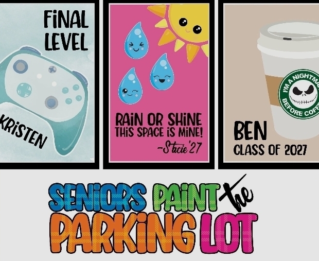 Senior Parking Spot Painting advertisement