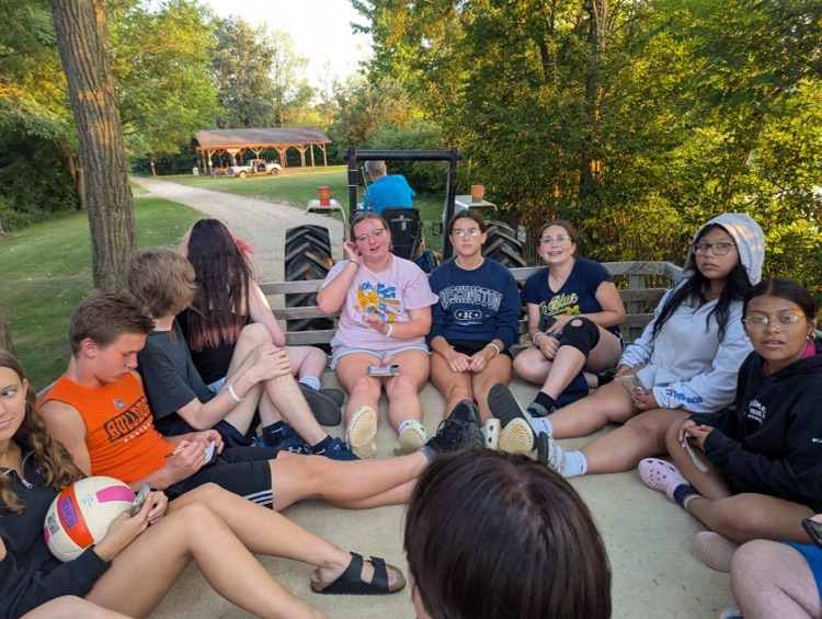 pictures of kids at 2025 band camp.