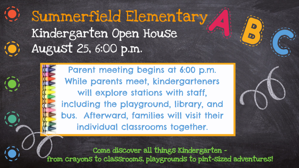 Kindergarten Open House